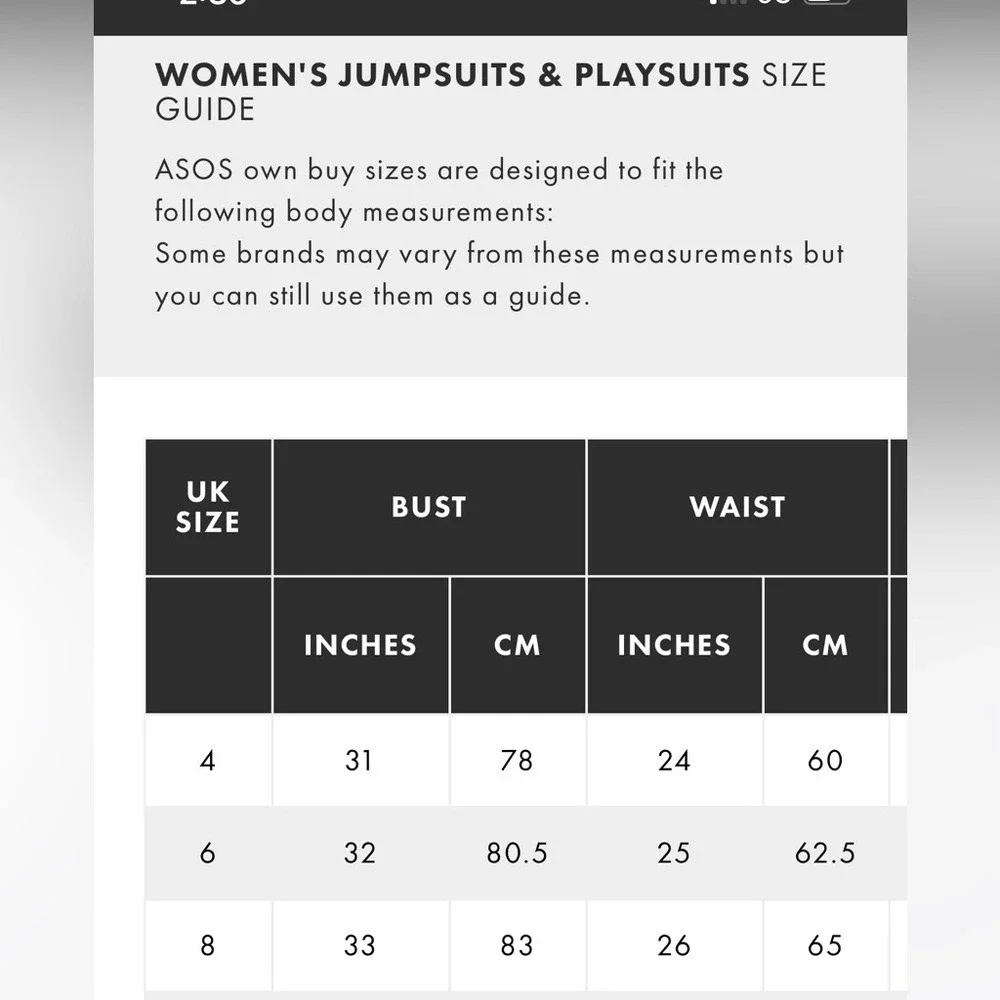 ASOS denim wide